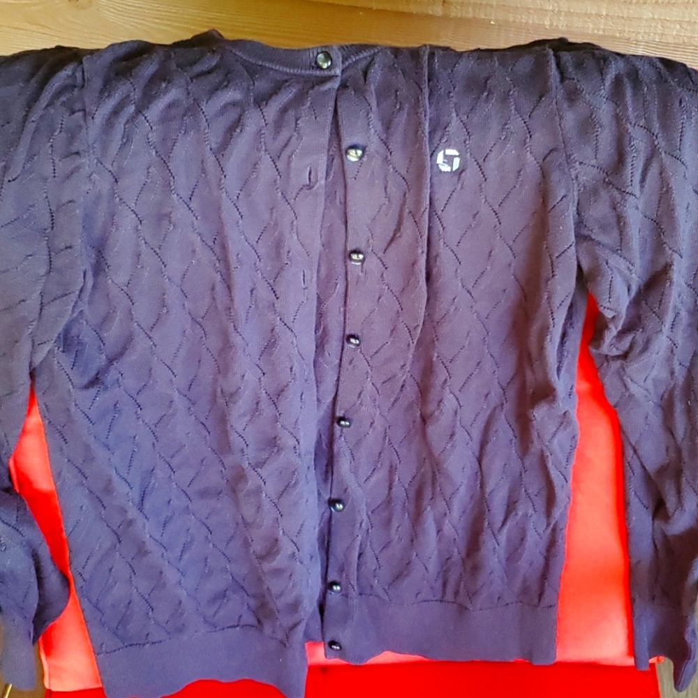 Lands end cardigan